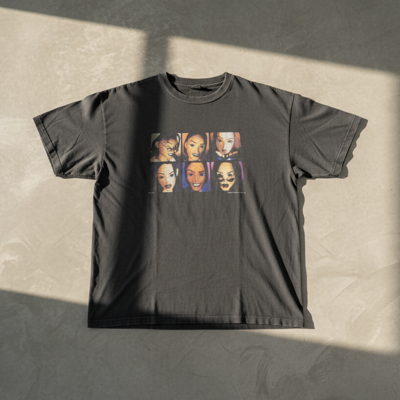 Tomb Raider Lara Croft 2001 Promo Black T-Shirt