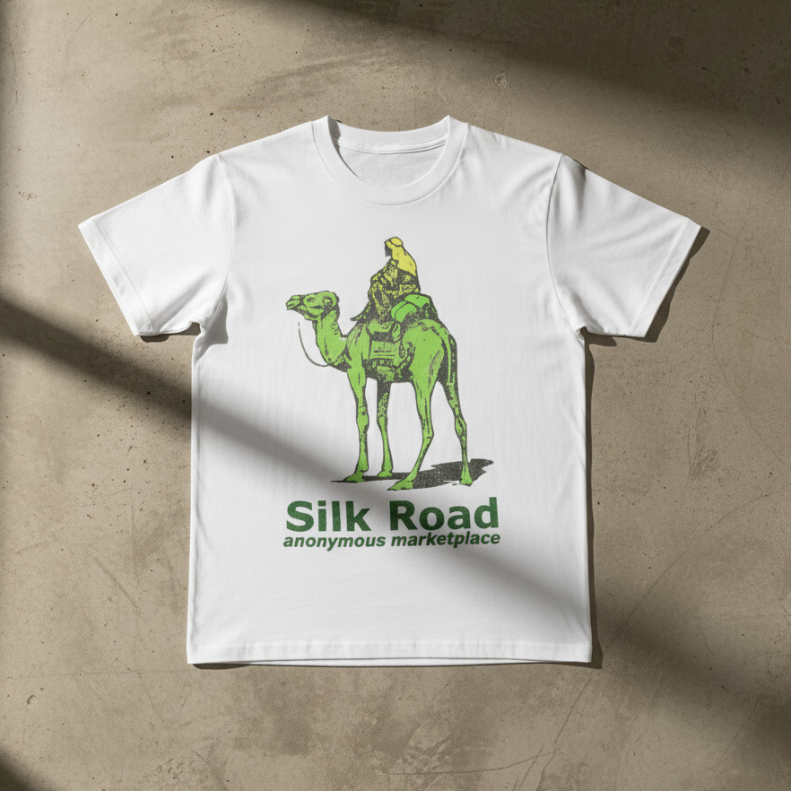 Silk Road Promo White TShirt