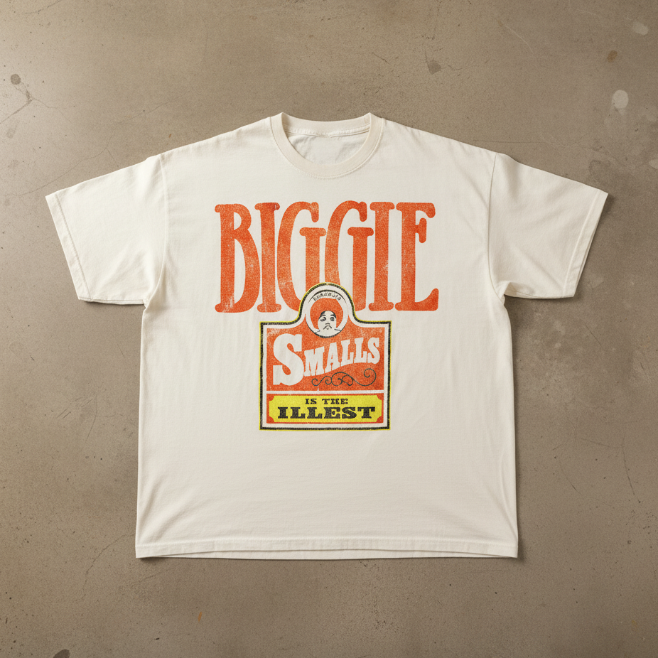 Biggie Smalls White T-Shirt