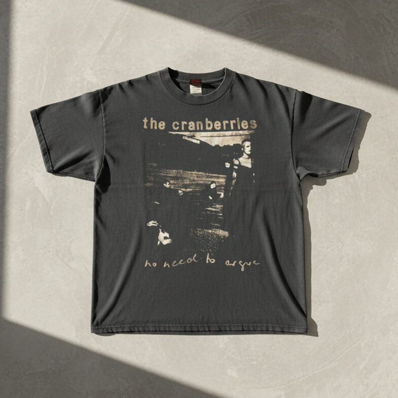 Cranberries No Need to Argue 1995 World Tour Black T-Shirt