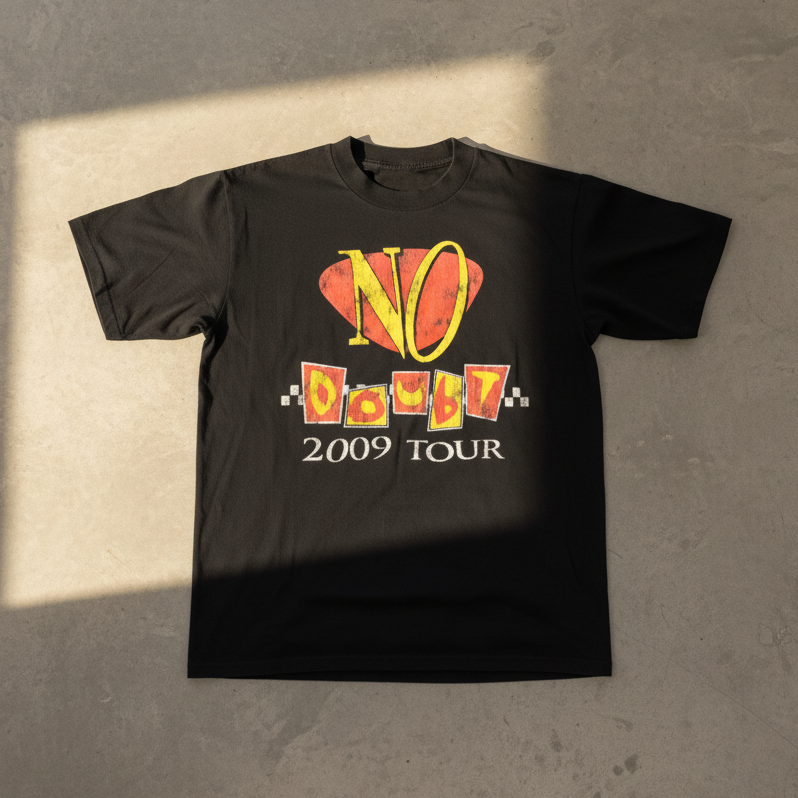 No Doubt - 2009 World Tour - Black T-Shirt