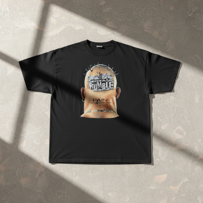 Royal Rumble 1998 Promo Black T-Shirt